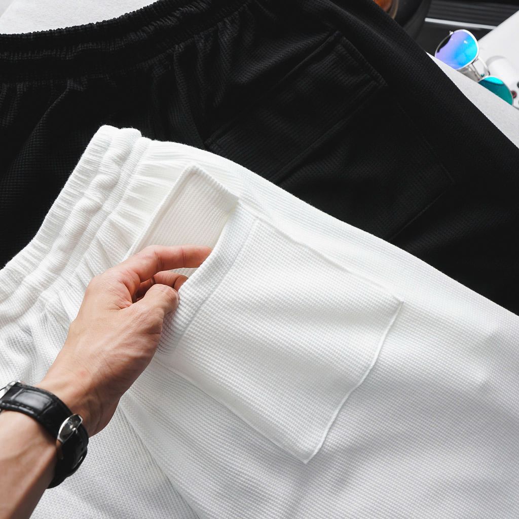 Quần short thun nam big size chất nỉ tổ ong co giãn thoáng mát mùa hè (Mẫu 6)