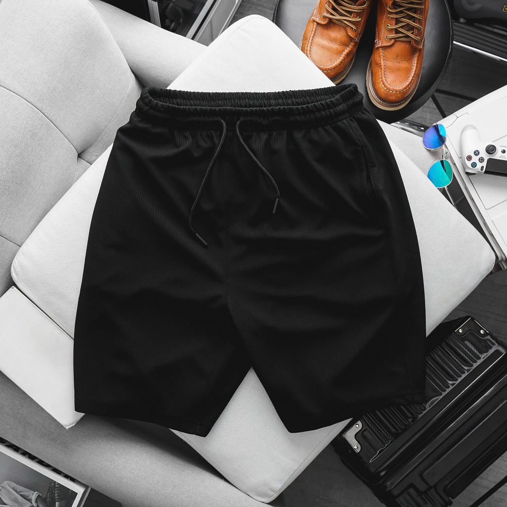 Big Men- Set bộ quần áo chất vải tổ ong thoáng mát thời trang mùa hè big size nam 80- 125 kg