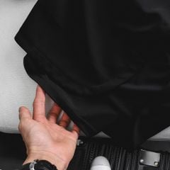 [ Big Men] Quần short thun thể thao phối hai lớp năng động thời trang bigsize nam 90- 130 kg