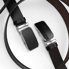 Big Men- Thắt lưng/ dây nịt nam da bò cao cấp dài hơn 1m5 thời trang bigsize nam