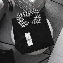 [Big Men] Áo thun polo vải cotton phối cổ thổ cẩm thời trang cỡ đại bigsize nam < 140kg - cổ sét