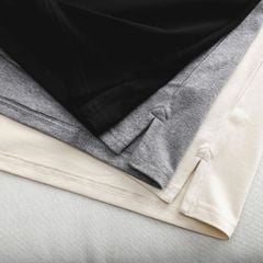 [Big Men] Áo thun polo vải cotton phối cổ thổ cẩm thời trang cỡ đại bigsize nam < 140kg - cổ sét