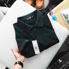 Áo thun polo trơn vải cotton 100% nam bigsize 80 - 130kg - polo2