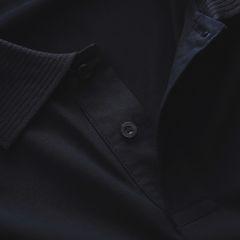 Áo thun polo trơn vải cotton 100% nam bigsize 80 - 130kg - polo2