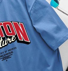 Big Men- Áo thun cotton in chữ Boston đỏ thời trang bigsize nam 85- 135 kg