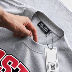 Big Men- Áo thun cotton in chữ Boston đỏ thời trang bigsize nam 85- 135 kg