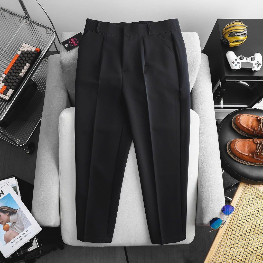 [BIG SIZE NỮ] Quần tây NỮ dáng suông văn phòng vải co giãn bigsize > 60kg bigsize nữ