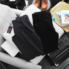 [BIG SIZE NỮ] Quần tây NỮ dáng suông văn phòng vải co giãn bigsize > 60kg bigsize nữ