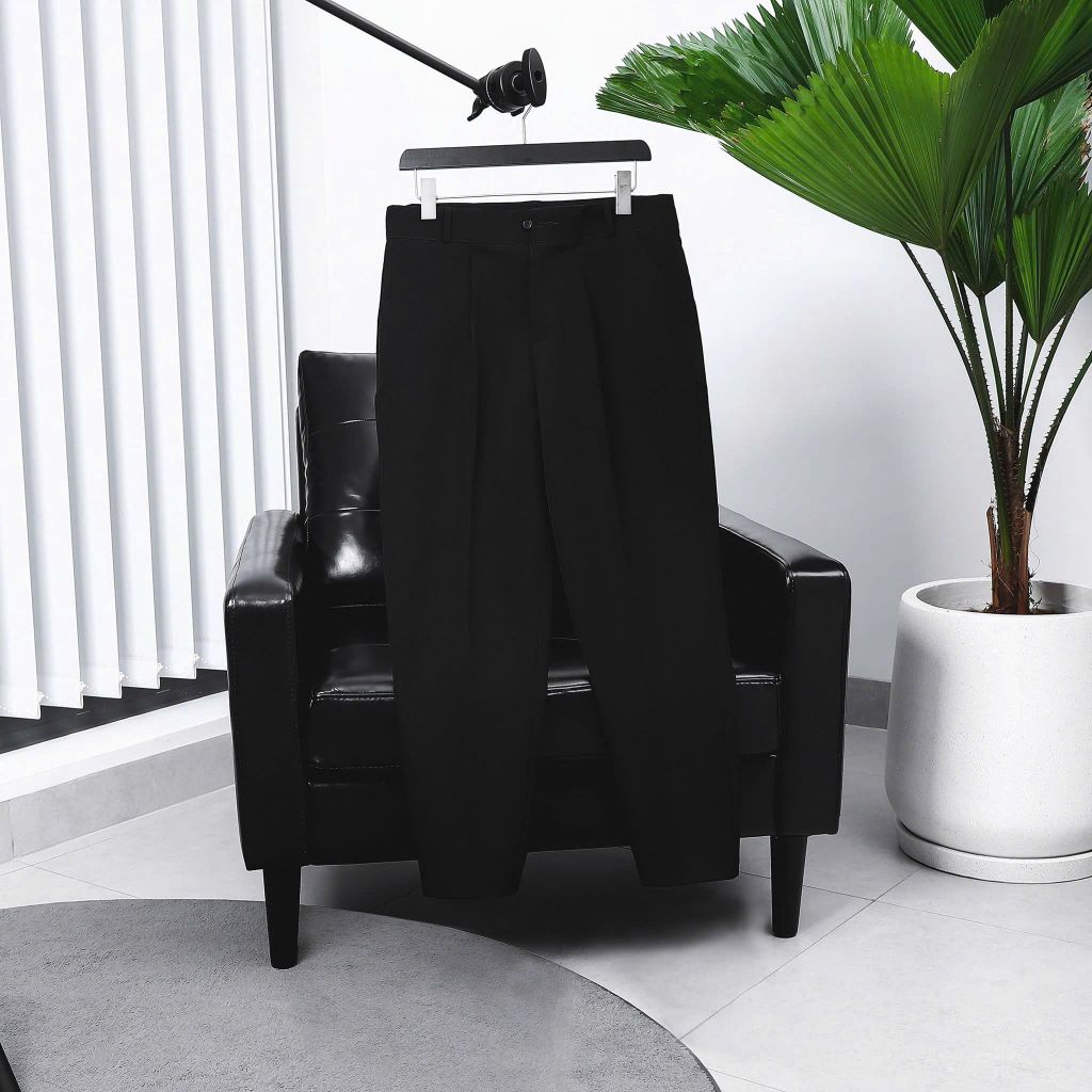 [BIG SIZE NỮ] Quần tây NỮ dáng suông văn phòng vải co giãn bigsize > 60kg bigsize nữ