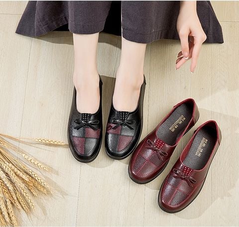  Giày búp bê quý cô sang trọng LD564 