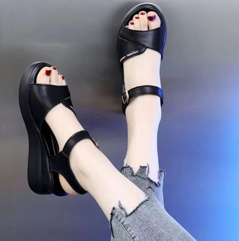  Giày sandal quý cô sang trọng LD554 