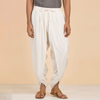 Quần Dhoti - Sản phẩm đặc trưng của Isha (Màu trắng ngà - Lưng thun - Unisex)