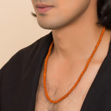  Chuỗi hạt đeo cổ Rudraksha 5 cạnh 