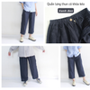 Quần lưng thun có khóa kéo - Unisex