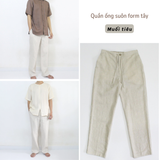  Quần ống suôn form tây - Nam 