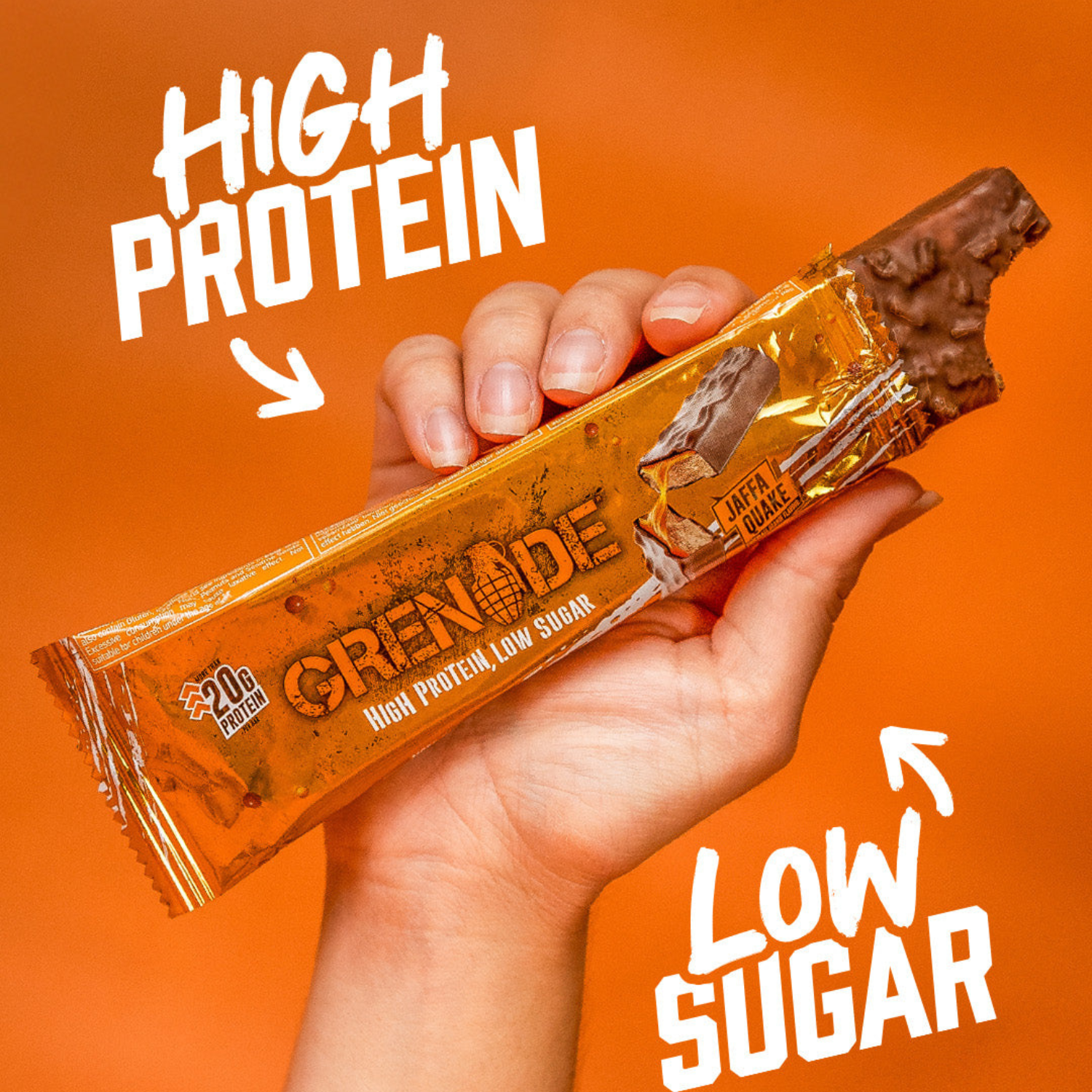  GRENADE | Bánh Protein JAFFA QUAKE 