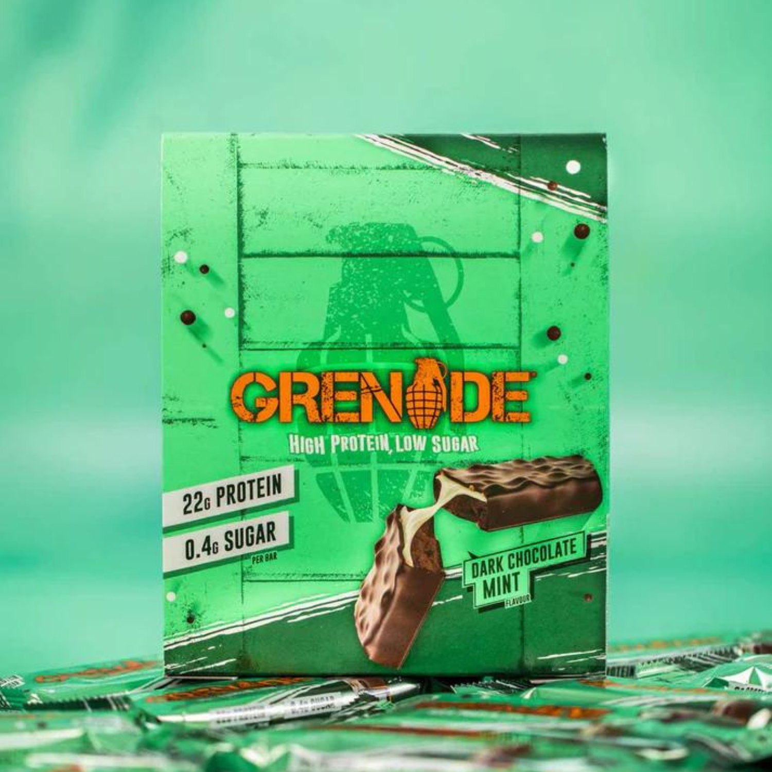  GRENADE | Bánh Protein CHOCOLATE MINT - 50% OFF 
