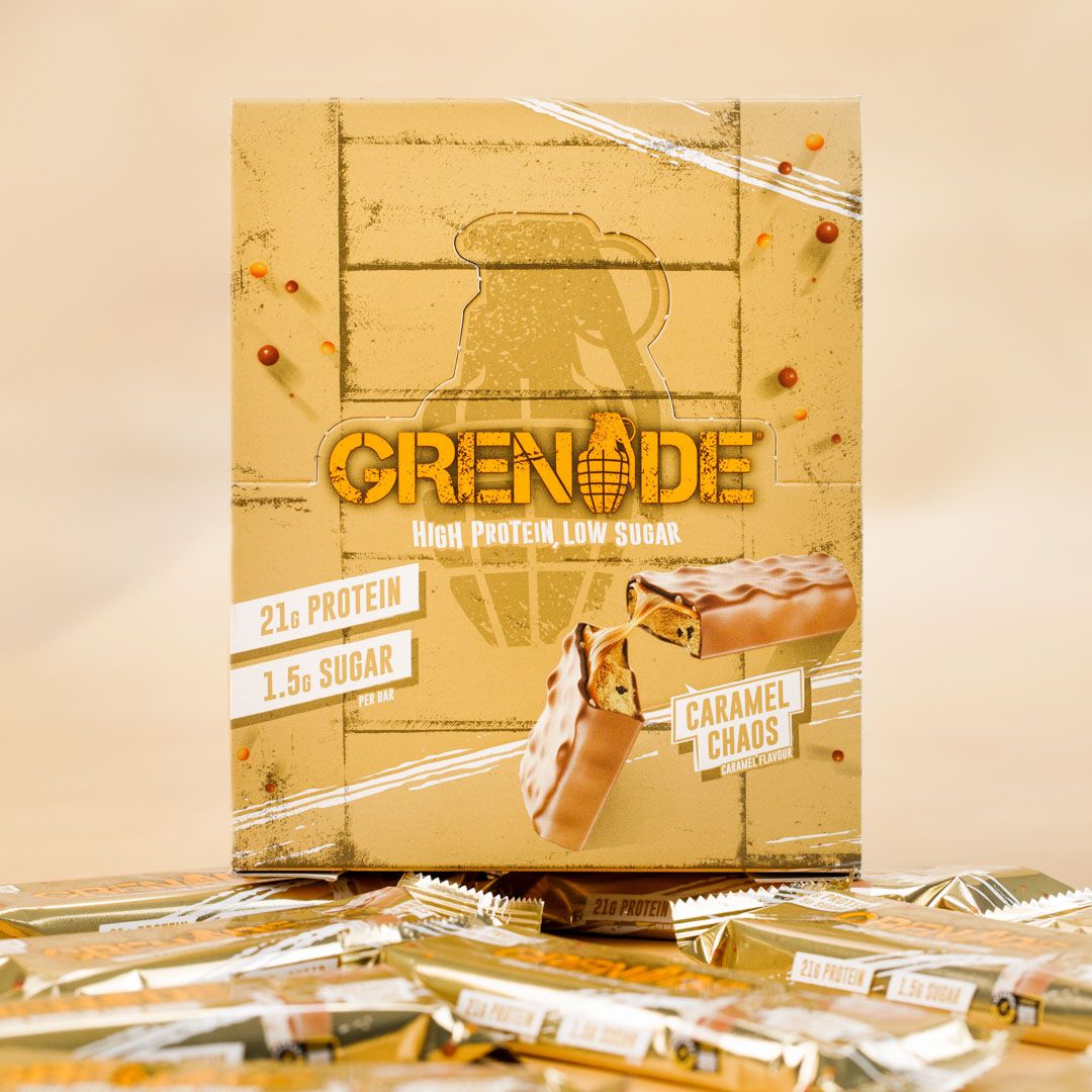  GRENADE | Bánh Protein CARAMEL CHAOS 