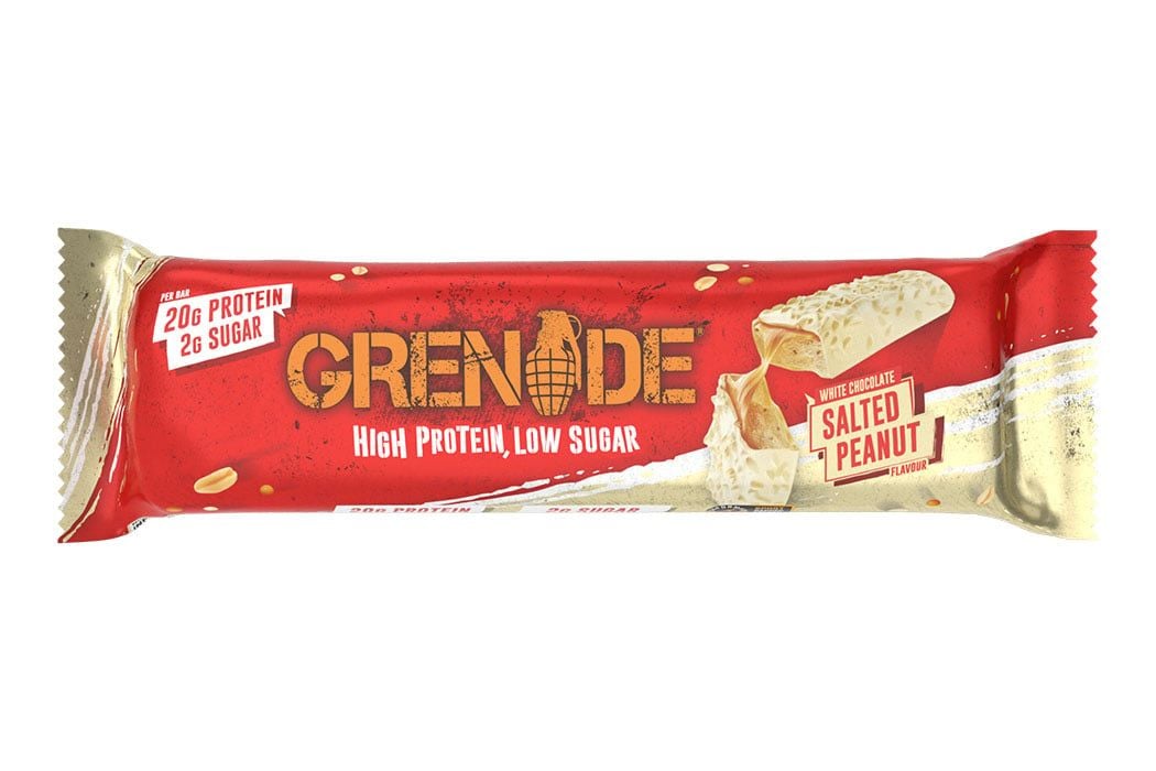  GRENADE | Bánh Protein WHITE CHOCOLATE SALTED PEANUT 