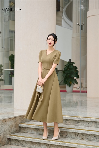 Đầm Soa Rê ĐẦM RÊU SÁNG – Camellia