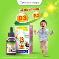 TPBVSK Fitobimbi D3K2 - Hỗ trợ xương răng chắc khoẻ