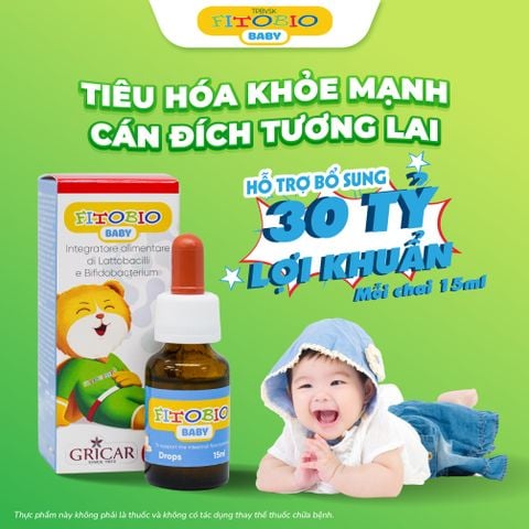 TPBVSK Men vi sinh Fitobio baby cho bé