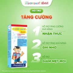 TPBVSK Fitobimbi Genius -  Hỗ trợ trẻ tăng cường nhận thức, ghi nhớ tốt