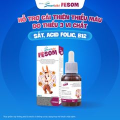 TPBVSK Smartbibi Fesom - Sắt Lipofer hấp thu trọn cho trẻ