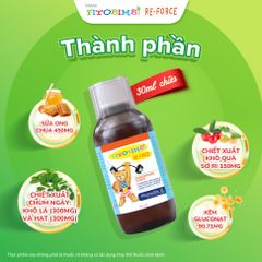 TPBVSK Fitobimbi RE-FORCE - Hỗ trợ trẻ tăng đề kháng, giảm mệt mỏi, bổ sung khoáng chất