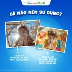 TPBVSK Smartbibi Flu C - Siro hỗ trợ giảm cảm lạnh, cảm cúm