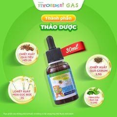 TPBVSK Fitobimbi Gas - Hỗ trợ giảm nôn trớ, đầy hơi ở trẻ