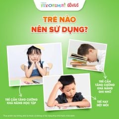 TPBVSK Fitobimbi Genius -  Hỗ trợ trẻ tăng cường nhận thức, ghi nhớ tốt