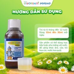 TPBVSK Fitobimbi Immuno - Hỗ trợ tăng đề kháng toàn thân cho trẻ
