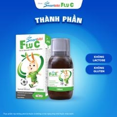 TPBVSK Smartbibi Flu C - Siro hỗ trợ giảm cảm lạnh, cảm cúm