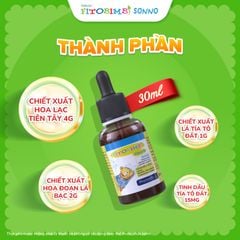 TPBVSK Fitobimbi Sonno - Hỗ trợ bé ngủ ngon, sâu giấc