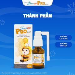 TPBVSK Smartbibi Pro Spray - Xịt họng keo ong cô đặc, hỗ trợ làm dịu họng, đau họng, giảm ho