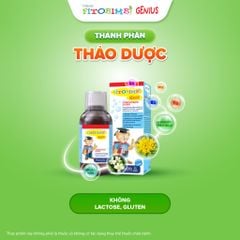 TPBVSK Fitobimbi Genius -  Hỗ trợ trẻ tăng cường nhận thức, ghi nhớ tốt