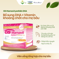 TPBVSK GS Mamavit prefolin DHA - hỗ trợ cung cấp vitamin, DHA cho phụ nữ mang thai