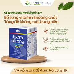 GS Extra Strong Multivitamin 50+ - Hỗ trợ tăng đề kháng tuổi trung niên