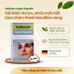 TPBVSK Heilusan Augen Kapseln - hỗ trợ cải thiện thị lực, sức khoẻ mắt