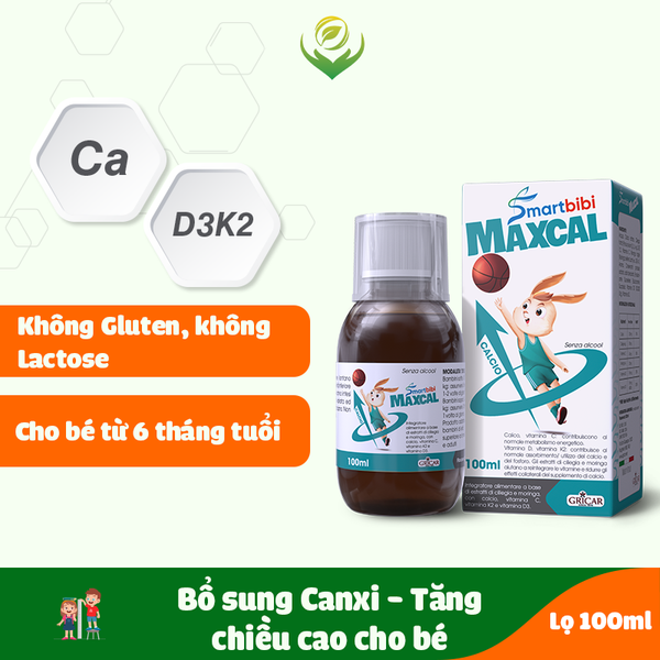 Smartbibi Maxcal - Hỗ trợ xương răng chắc khoẻ