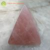 Kim tự tháp thạch anh hồng đậm