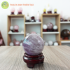  Cầu thạch anh tím nặng 0.3kg, đường kính 5.8cm 