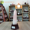  Trụ thạch anh hồng nặng 400gr, cao 21cm 
