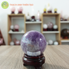  Cầu thạch anh tím nặng 0.66kg, đường kính 7.6cm 