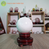  Cầu thạch anh trắng dừa nặng 0.61kg, đường kính 7.6cm 