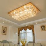 Đèn mâm ốp trần pha lê MPL05 - 80x120 cm 