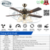 Quạt trần Beller 51BL – 071X