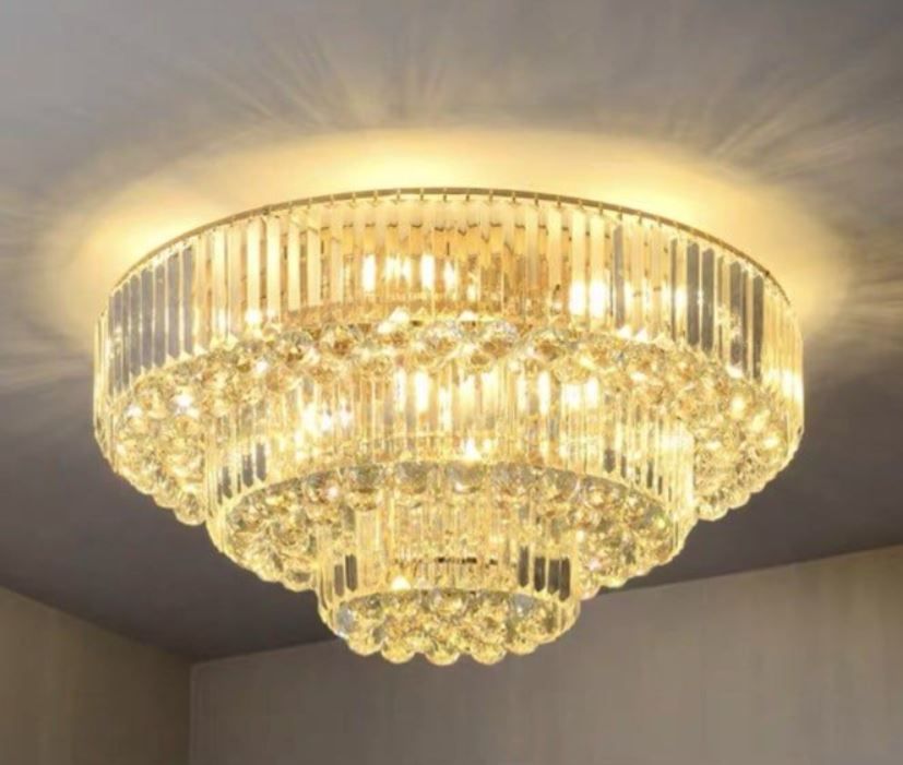  Đèn mâm ốp trần pha lê MPL16 