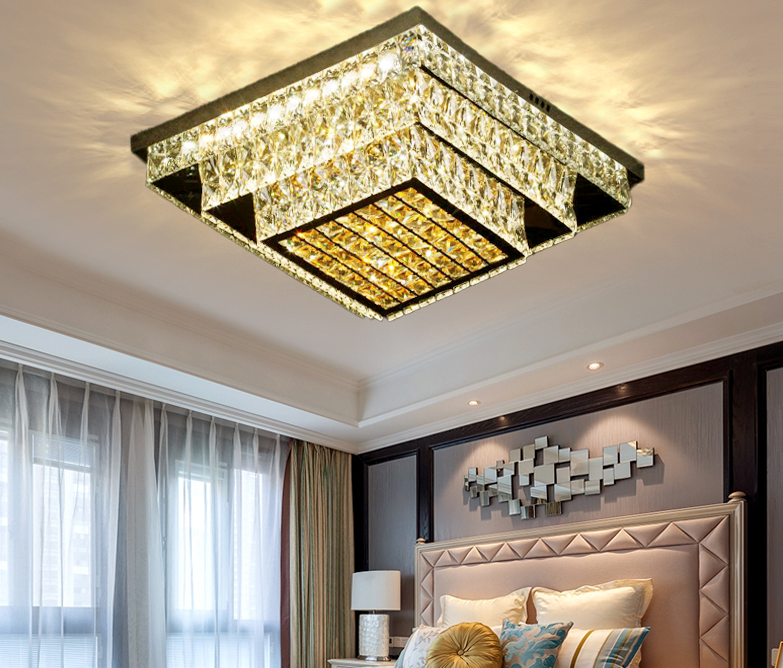  Đèn mâm ốp trần pha lê MPL06 